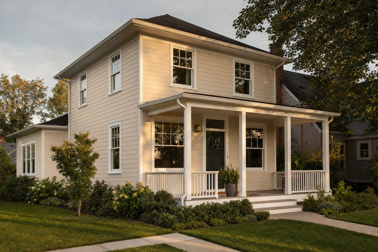 Cedar Key by Benjamin Moore on exterior