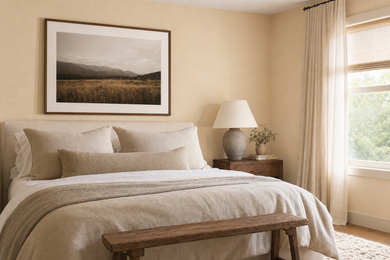 Cedar Key by Benjamin Moore on interiors