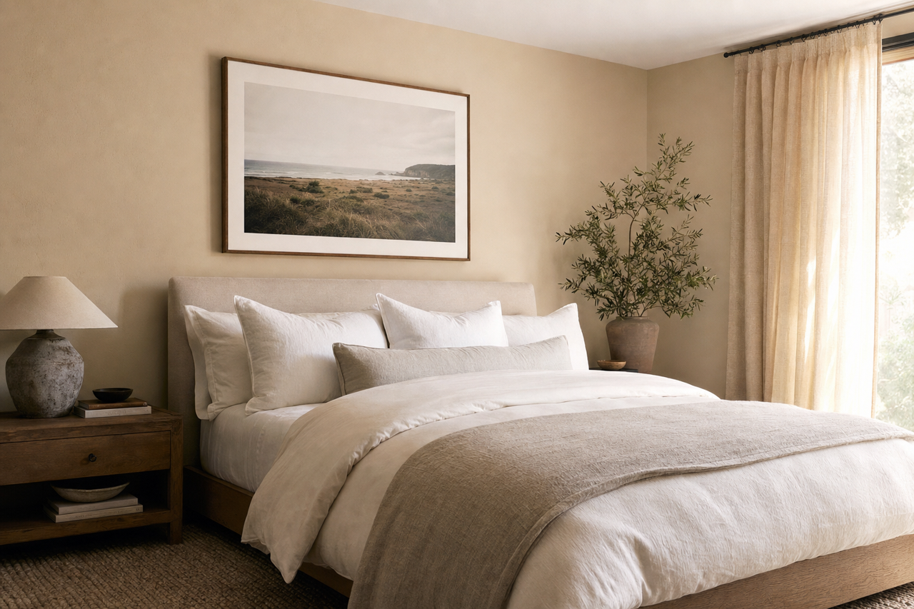 Smokey by Benjamin Moore on interiors