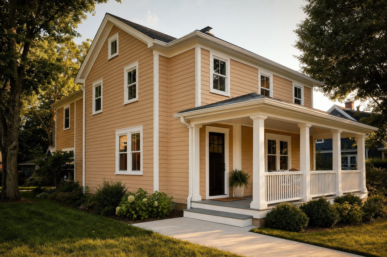 Indian River by Benjamin Moore on exterior