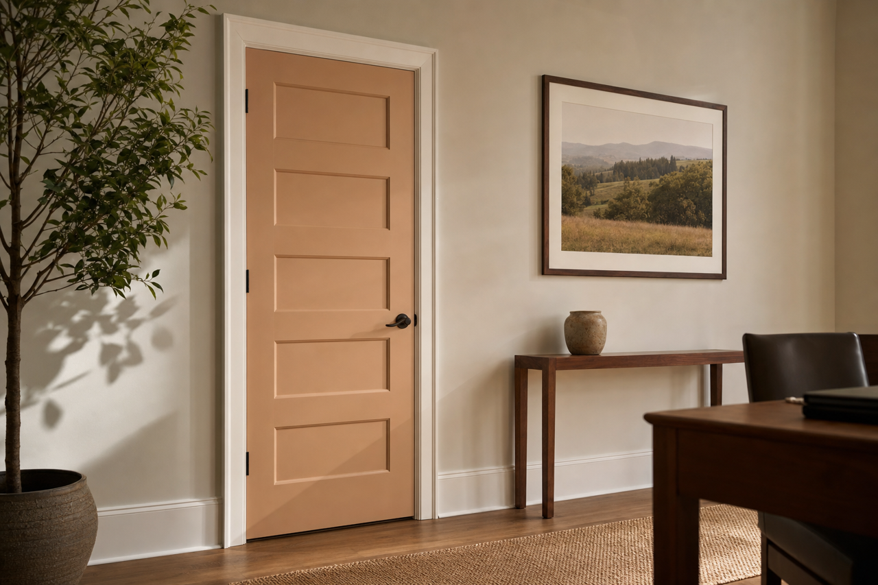 Hampshire by Benjamin Moore on interior-doors