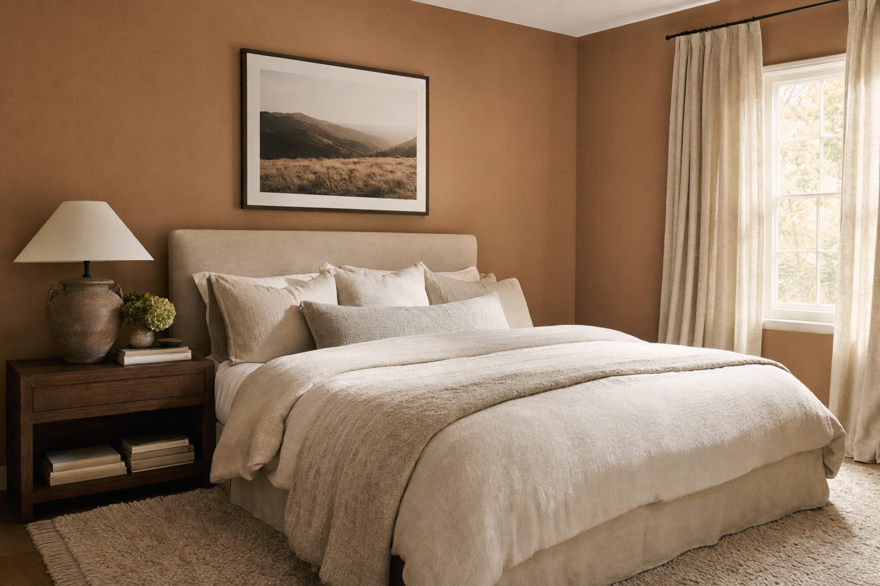 Fallen Timber by Benjamin Moore on interiors