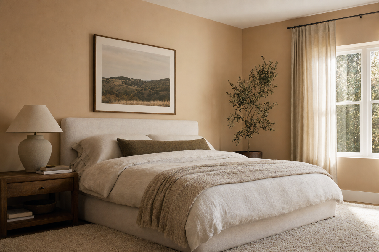 Baja by Benjamin Moore on interiors