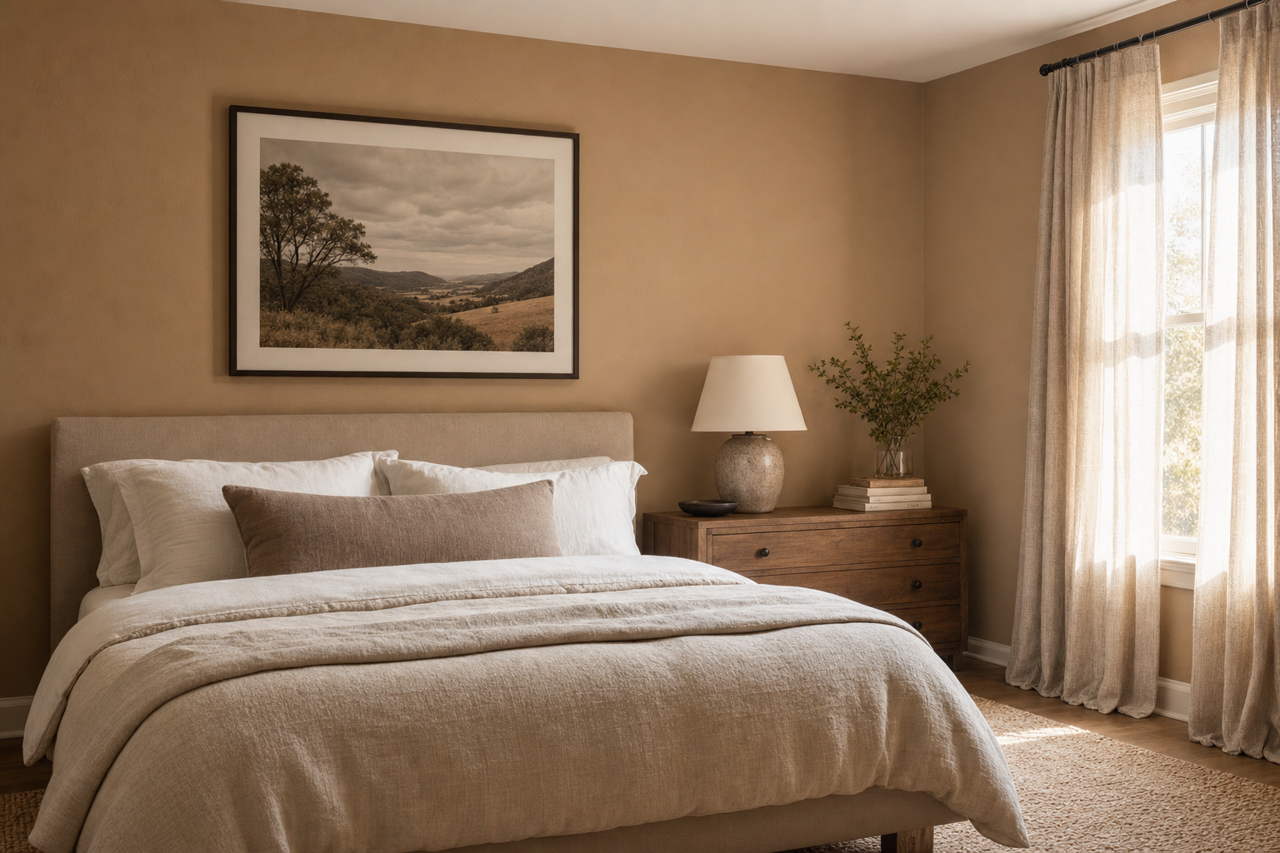 Cabot by Benjamin Moore on interiors