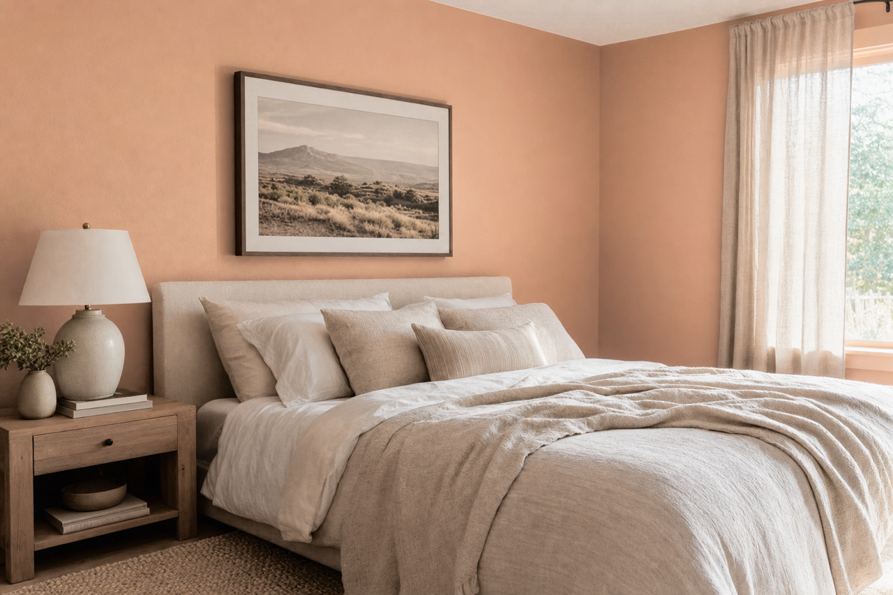 Pecos by Benjamin Moore on interiors
