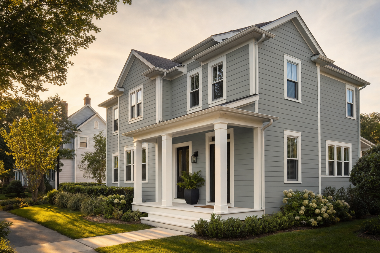Sea by Benjamin Moore on exterior