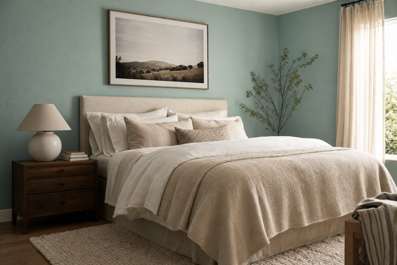 Homestead by Benjamin Moore on interiors