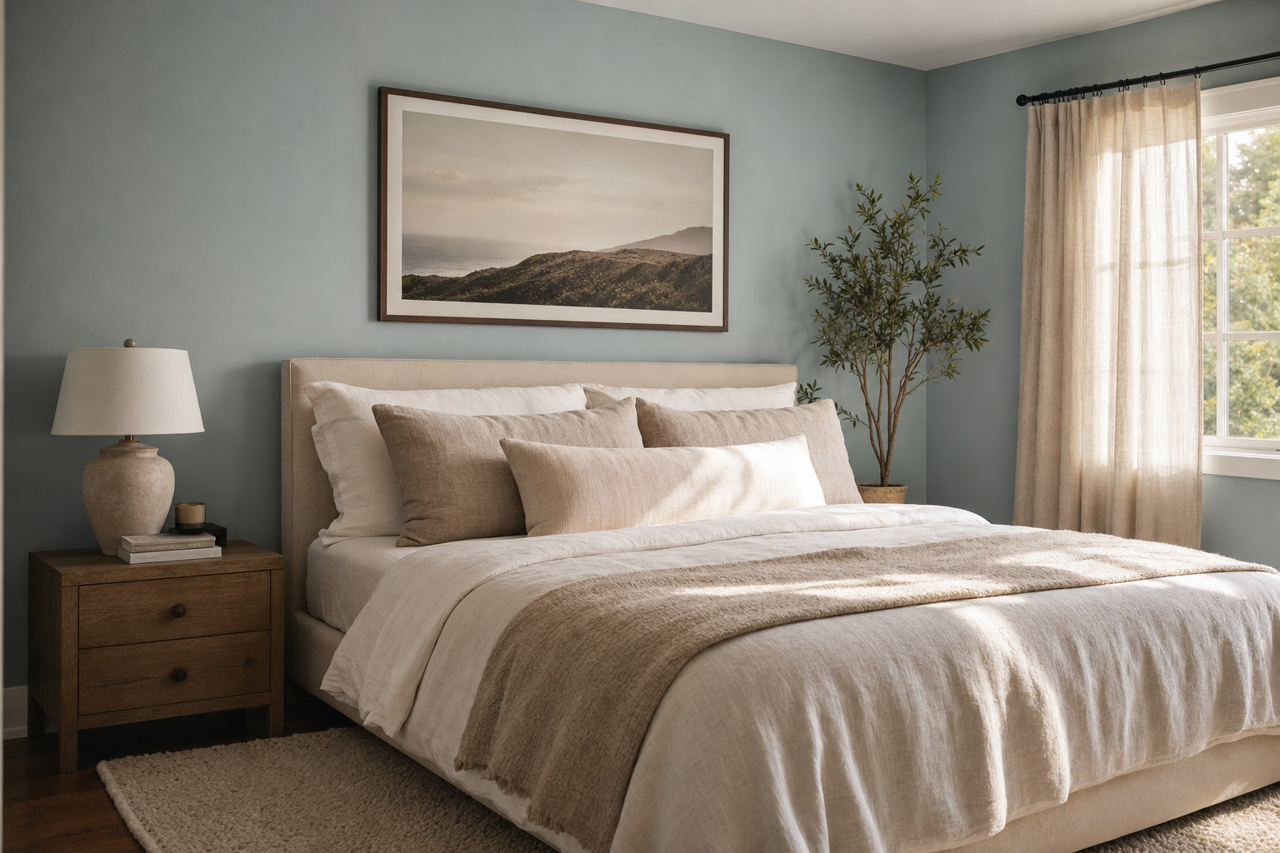 Nantucket by Benjamin Moore on interiors
