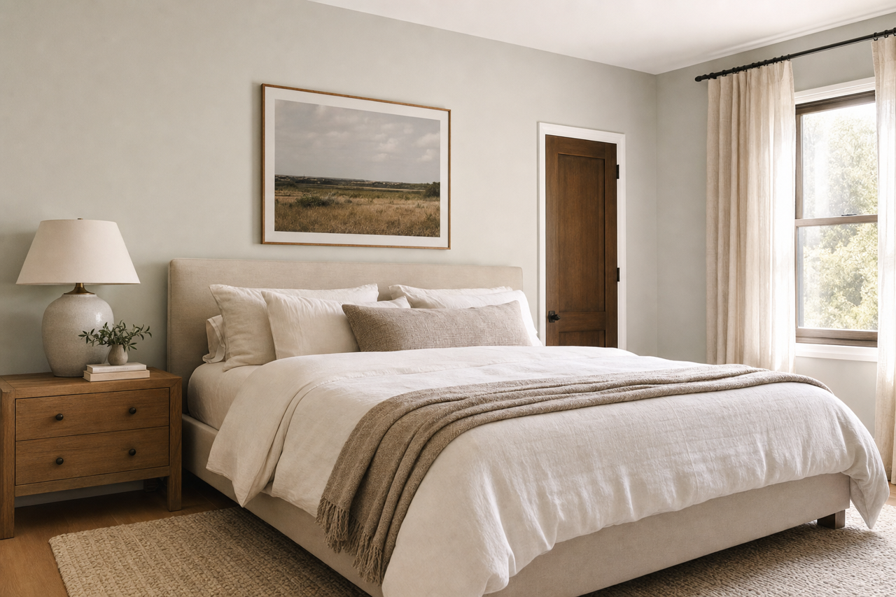 Harbor Gray by Benjamin Moore on interiors