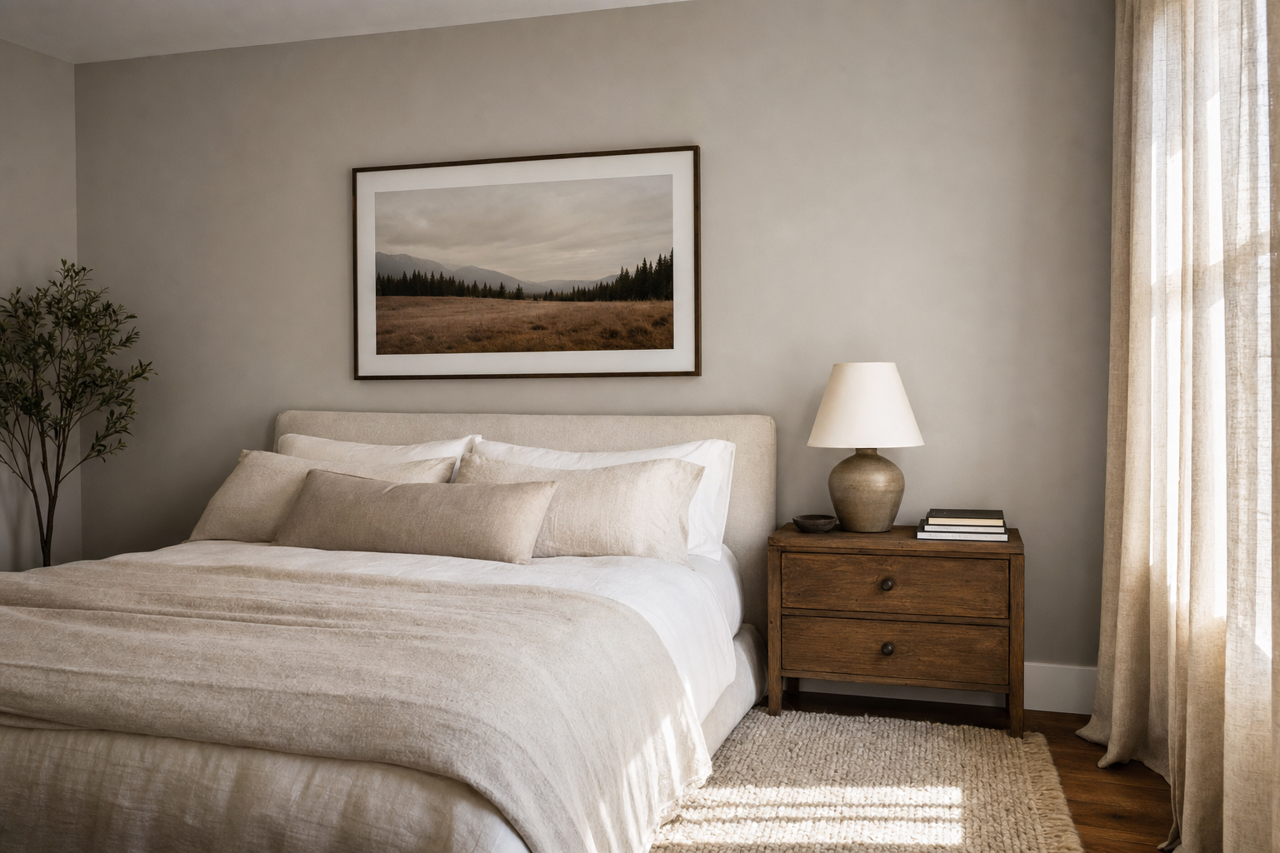Smoke by Benjamin Moore on interiors