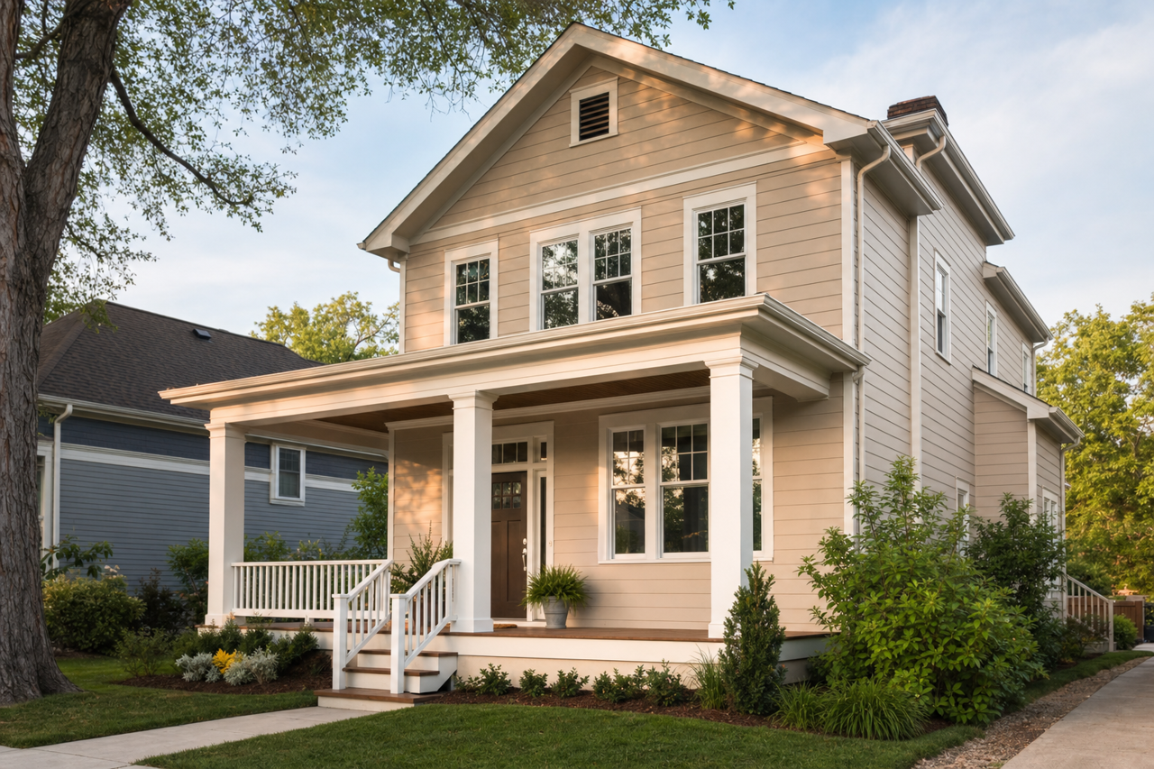 Hot by Benjamin Moore on exterior