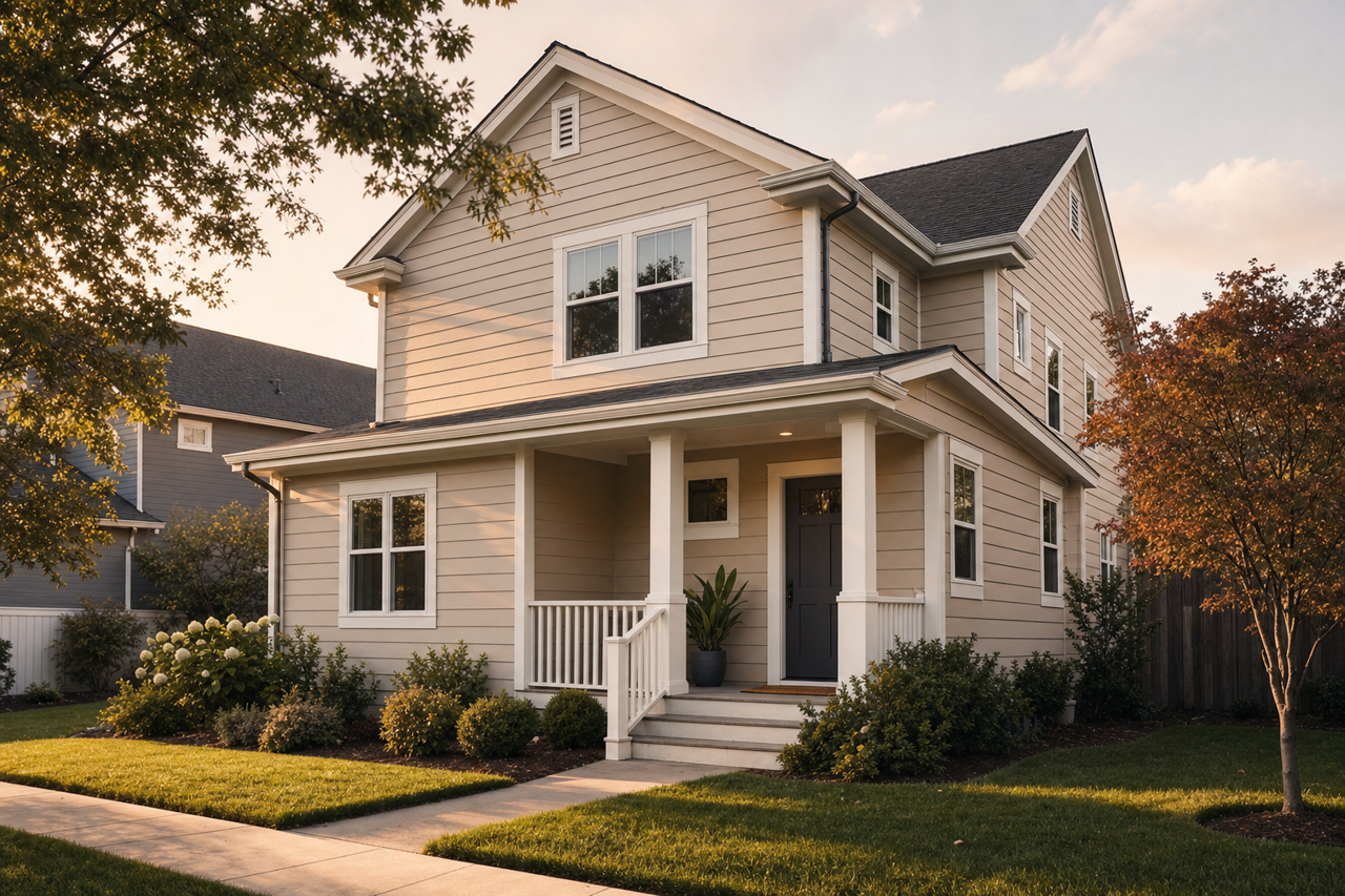 Pismo Dunes by Benjamin Moore on exterior