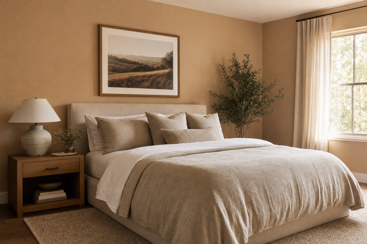 Pismo Dunes by Benjamin Moore on interiors