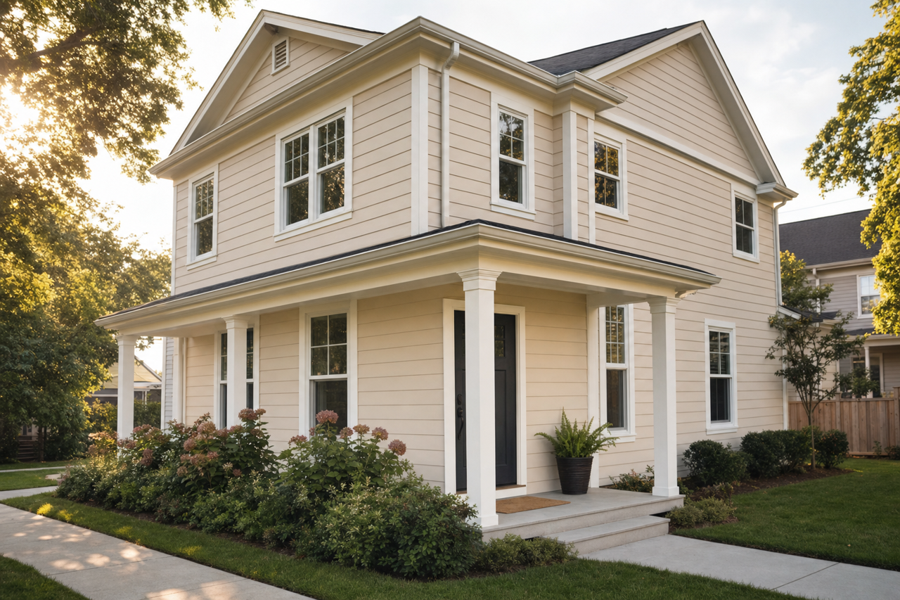 Big by Benjamin Moore on exterior