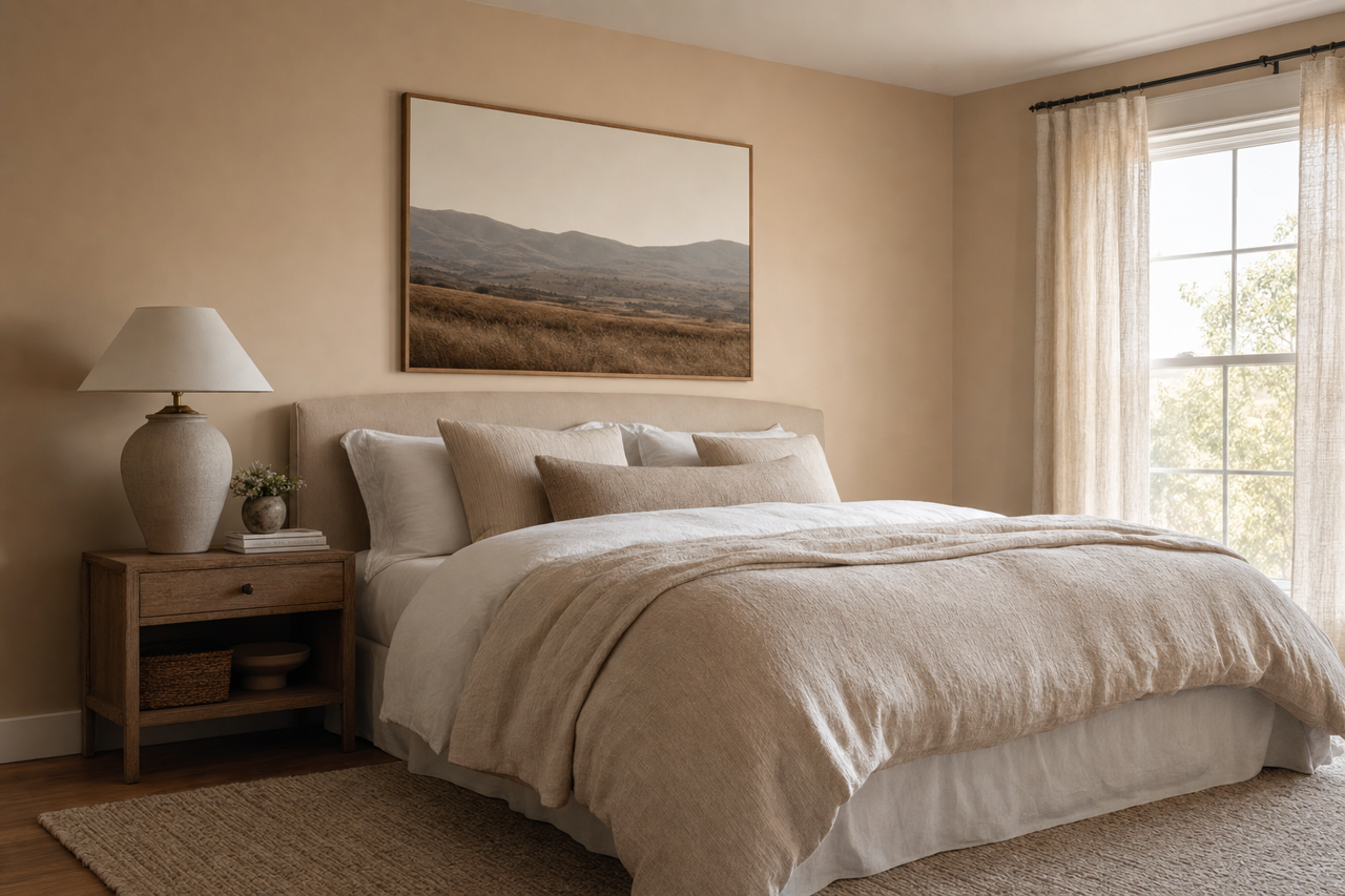 North by Benjamin Moore on interiors