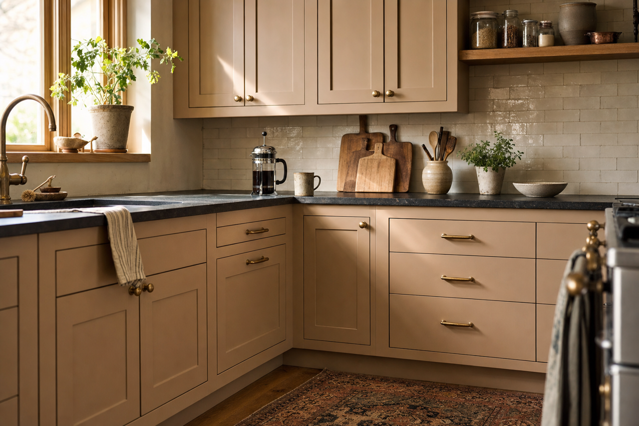 Mt. by Benjamin Moore on cabinets