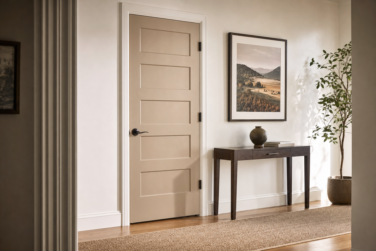 Mt. by Benjamin Moore on interior-doors