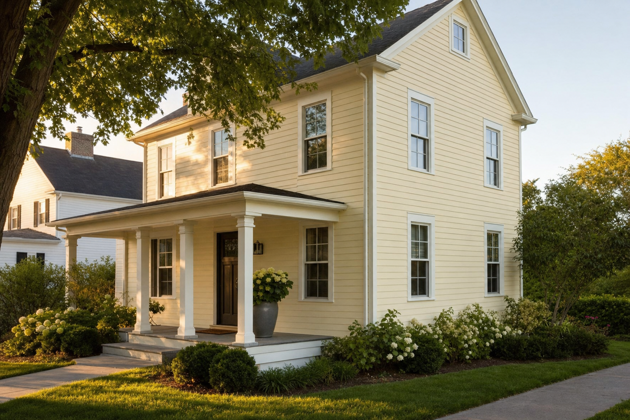 AC-adia by Benjamin Moore on exterior