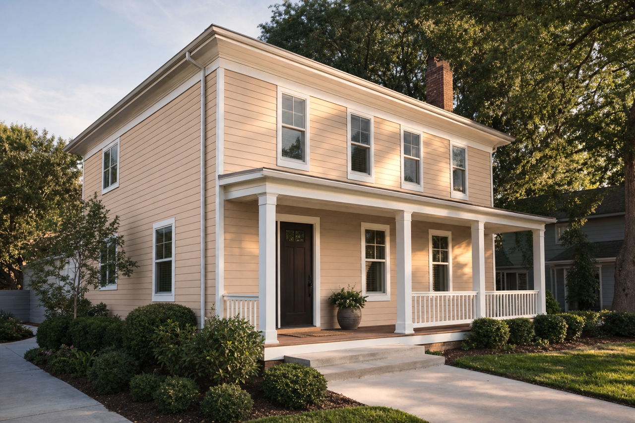 Butte by Benjamin Moore on exterior