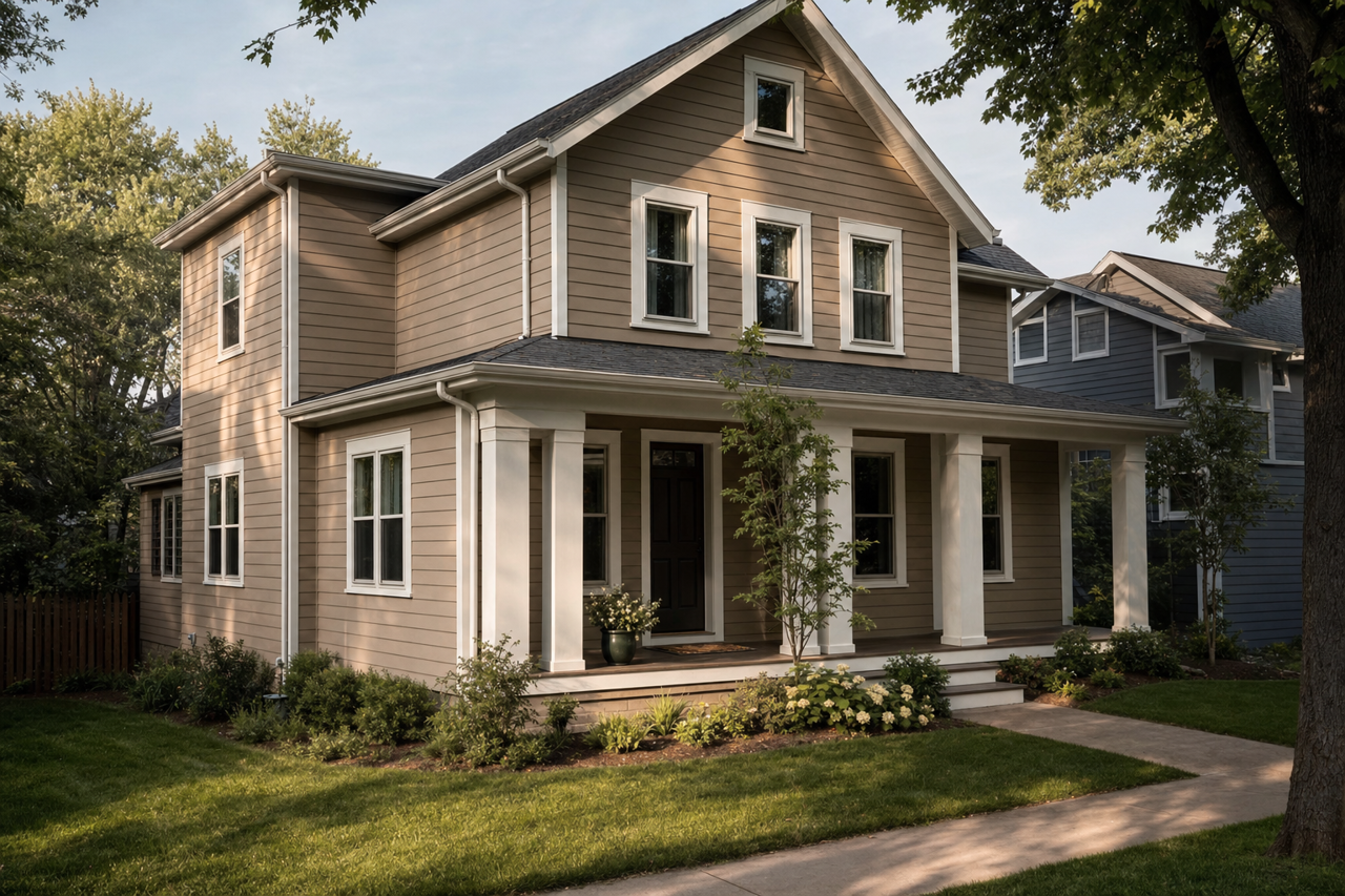 Elk by Benjamin Moore on exterior
