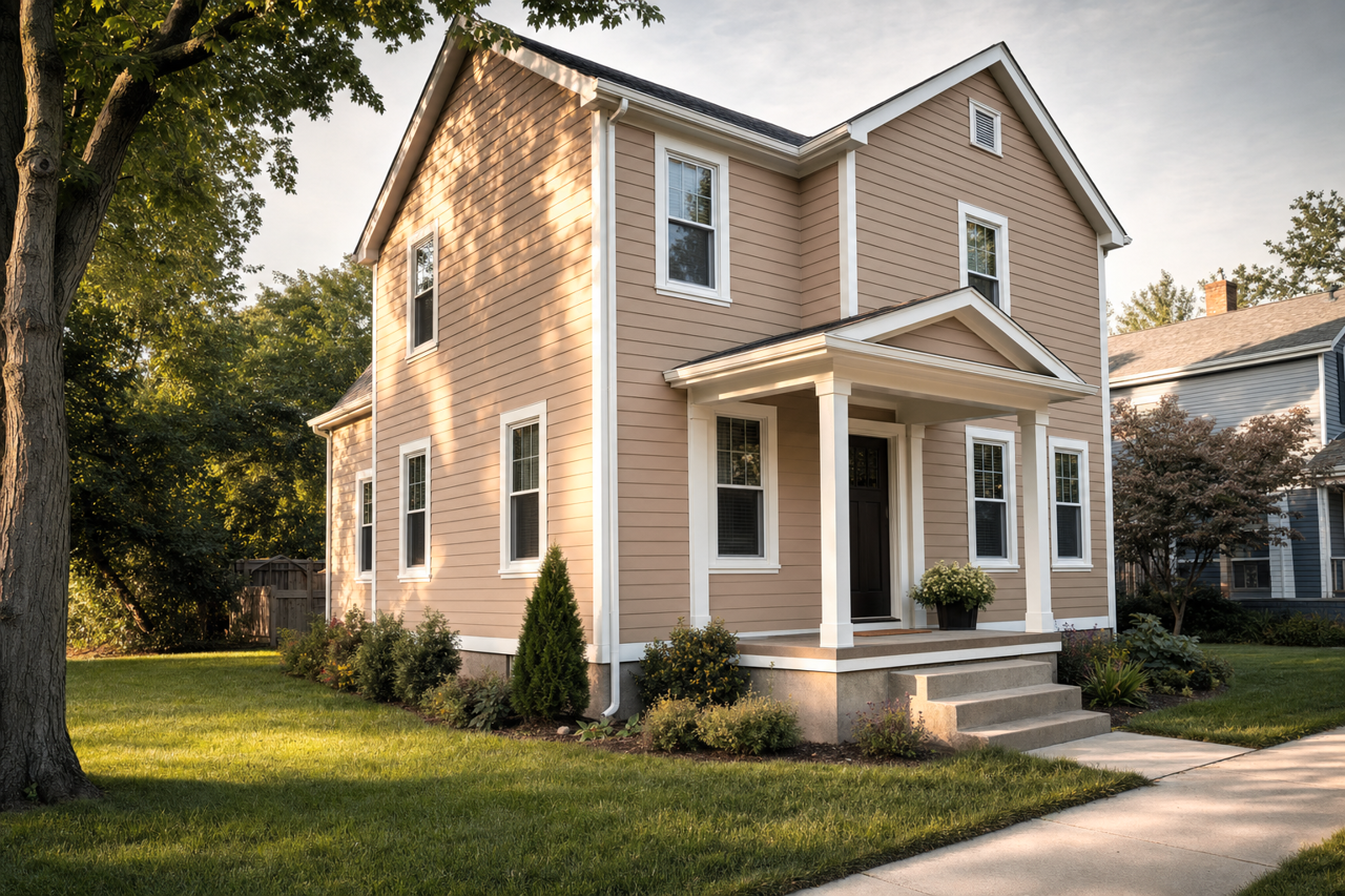 Morrel by Benjamin Moore on exterior