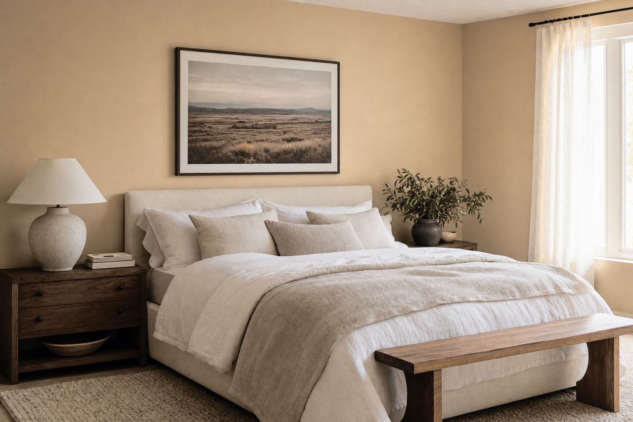 Interlude by Benjamin Moore on interiors