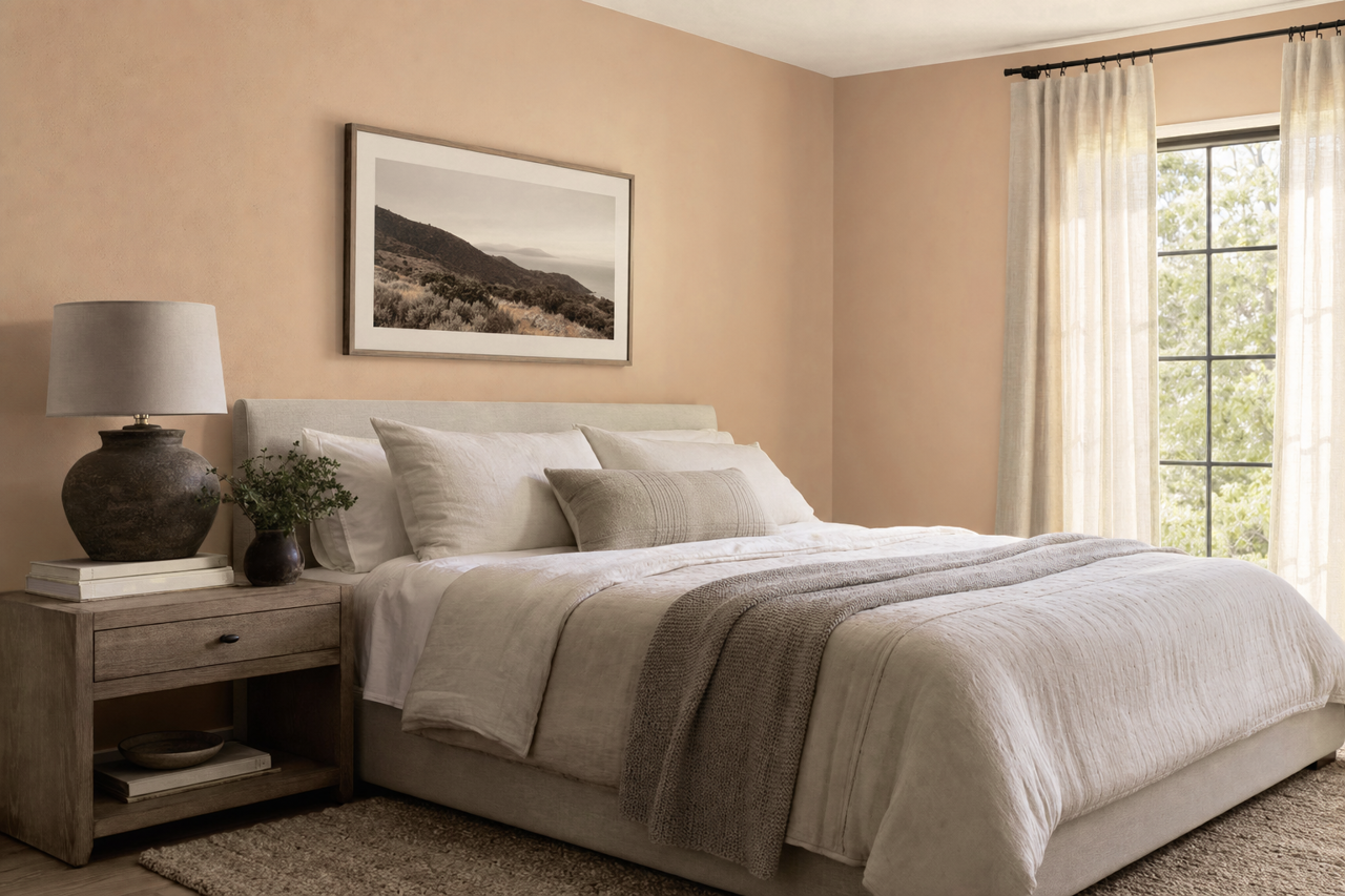 Pensive by Benjamin Moore on interiors