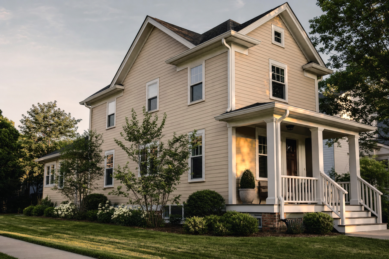 Kangaroo by Benjamin Moore on exterior
