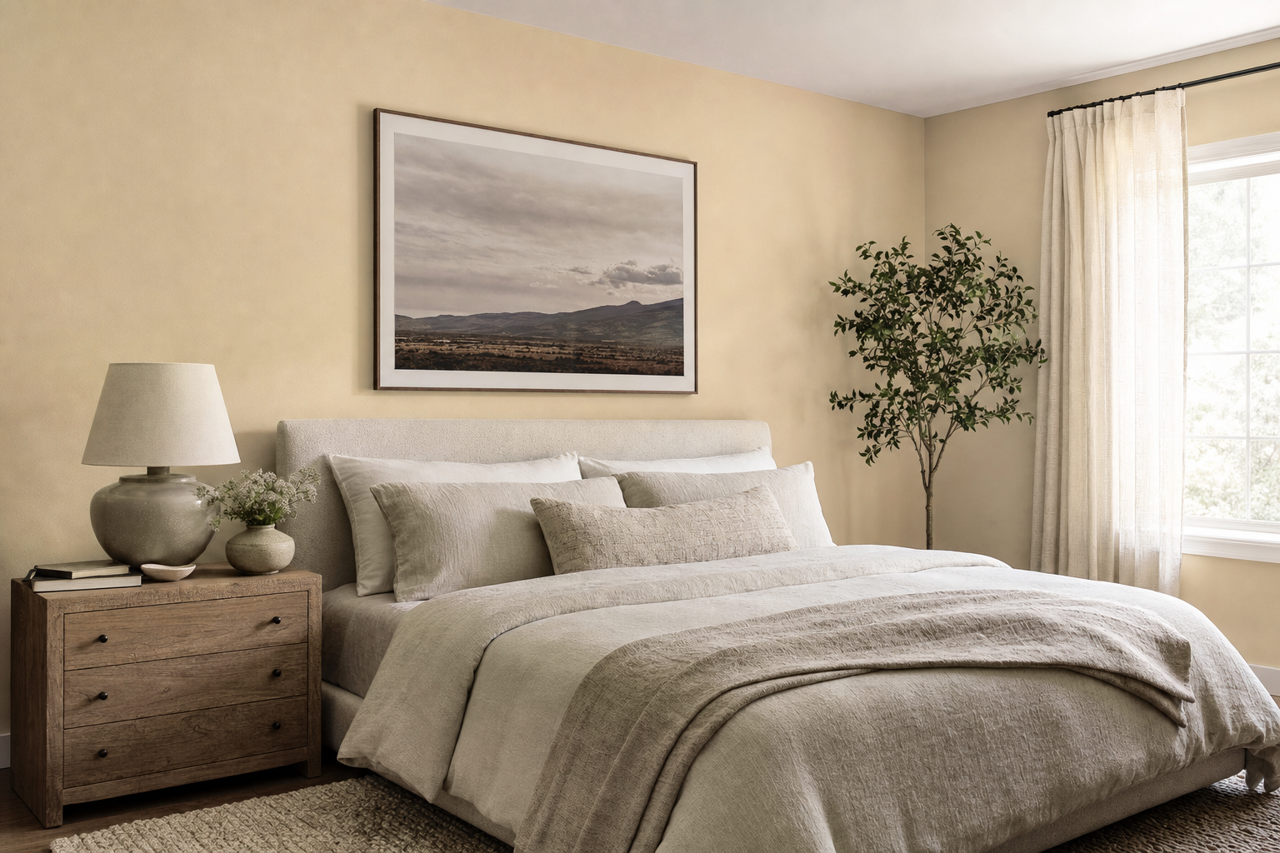 Kangaroo by Benjamin Moore on interiors