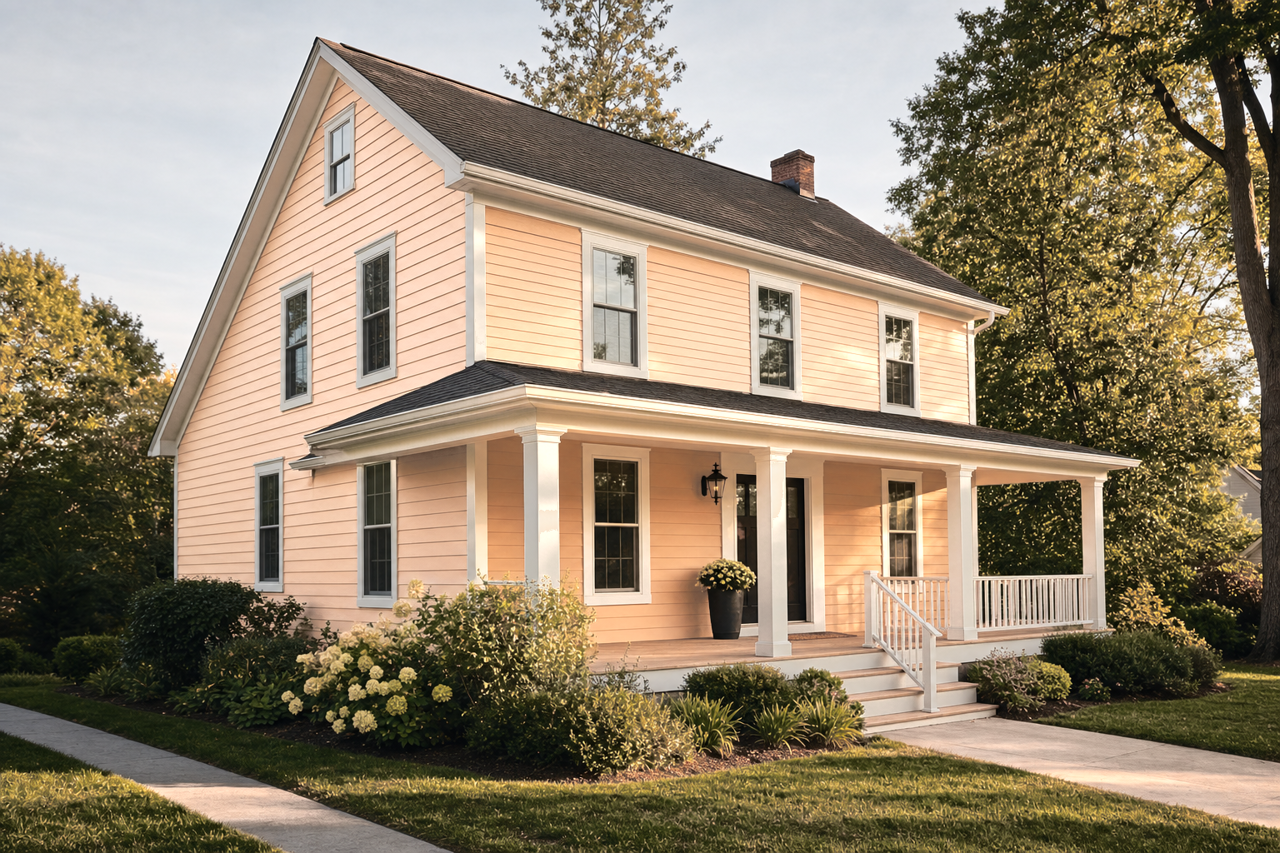 Terra by Benjamin Moore on exterior