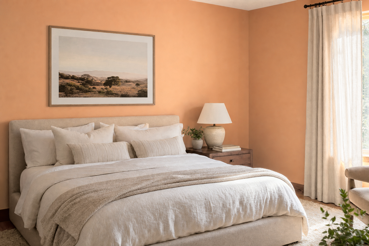 Milk by Benjamin Moore on interiors