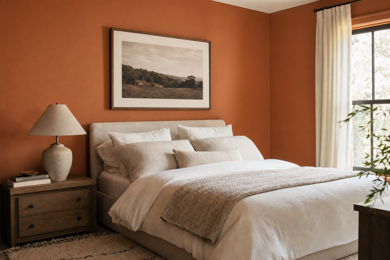 Warmed by Benjamin Moore on interiors