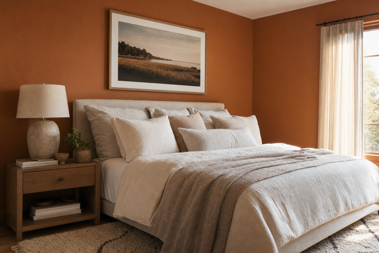 Satchel by Benjamin Moore on interiors