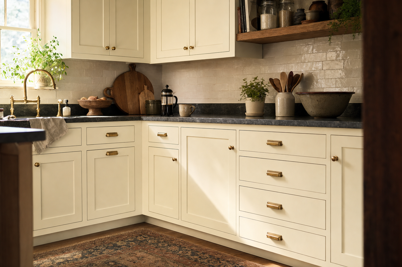 Deep by Benjamin Moore on cabinets