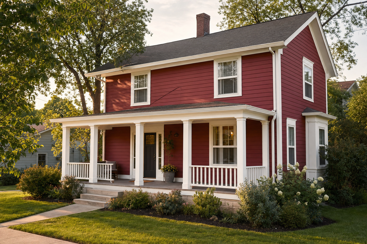 Dinner by Benjamin Moore on exterior