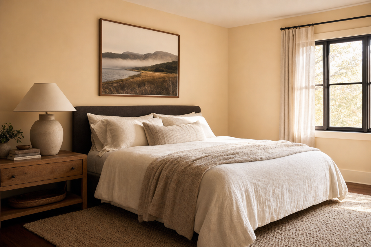 Subtle by Benjamin Moore on interiors