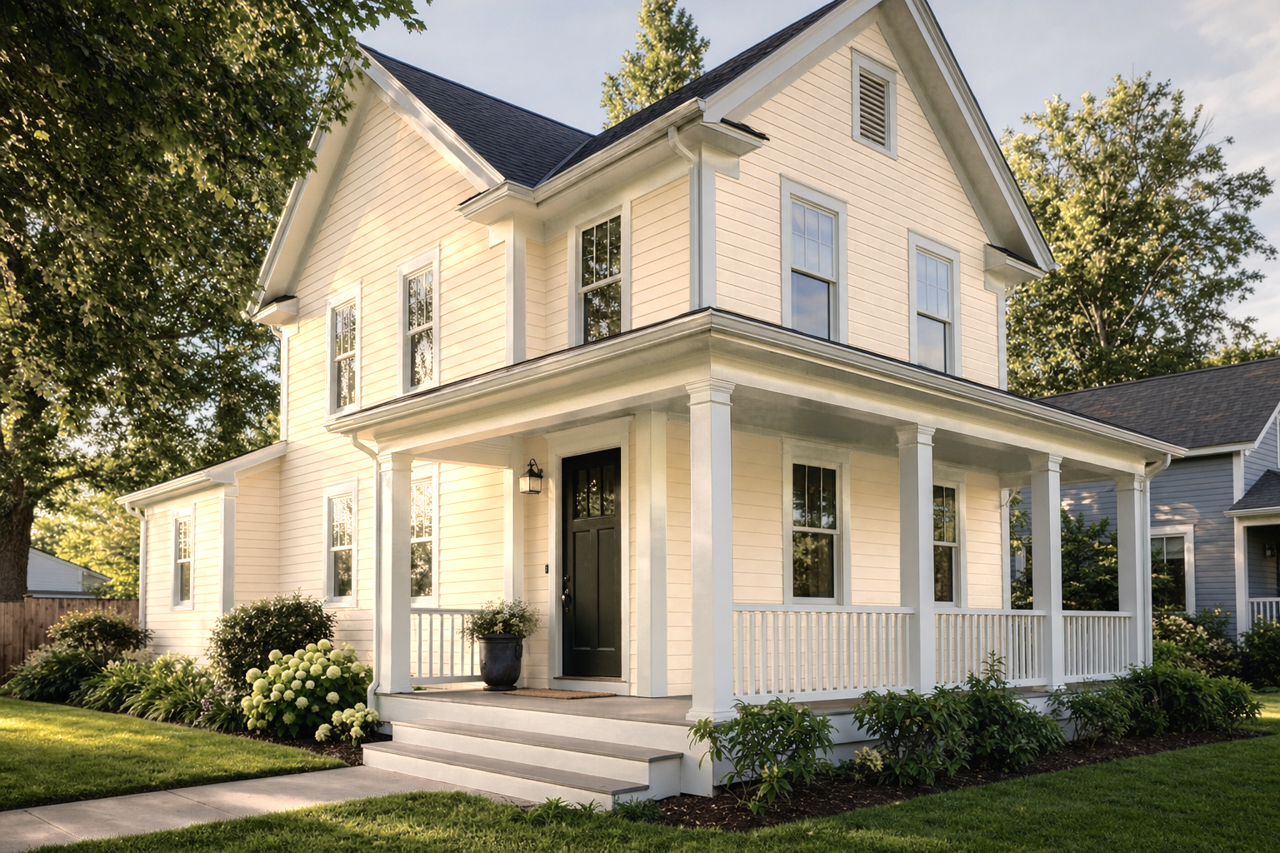 Flawless by Benjamin Moore on exterior