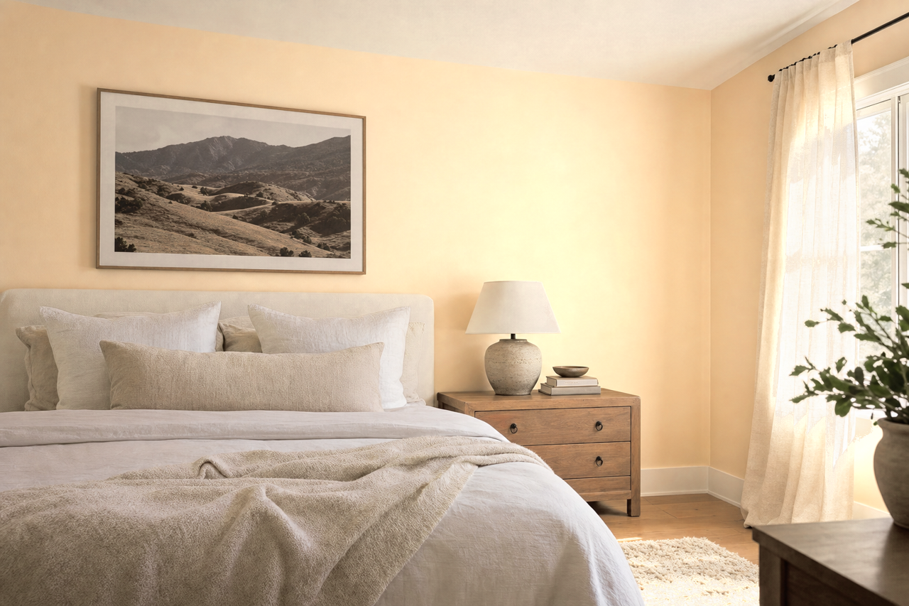 Flawless by Benjamin Moore on interiors