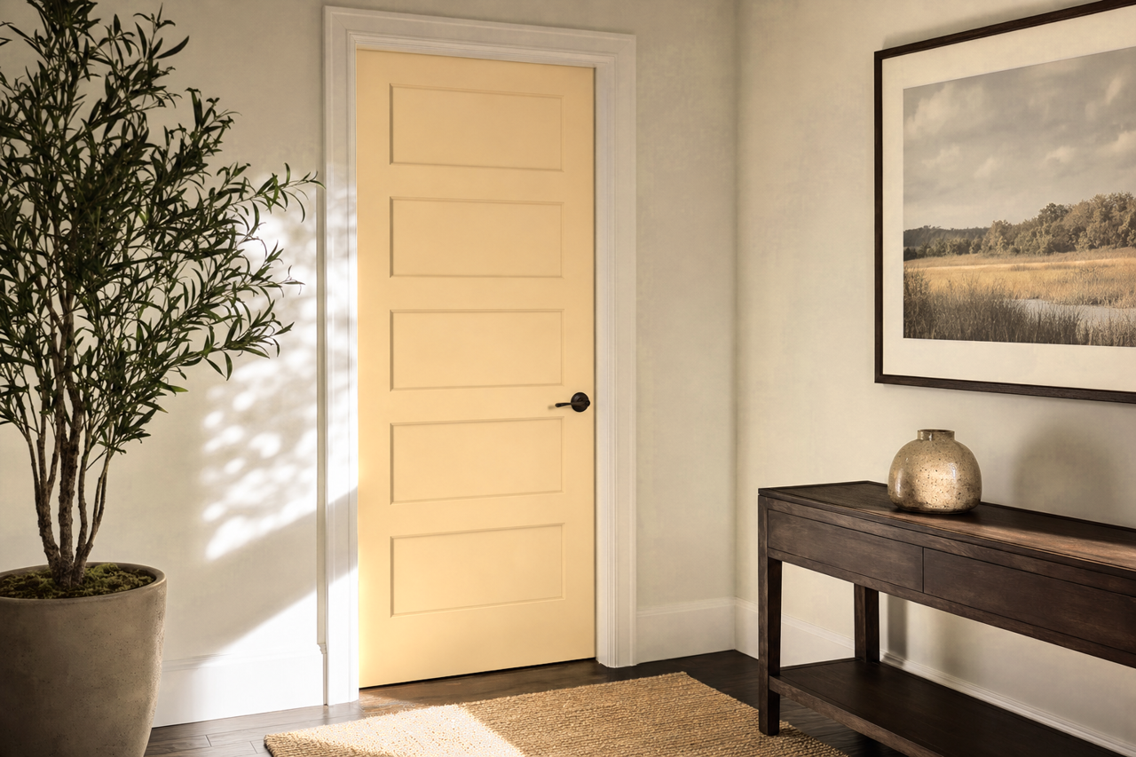 Safari by Benjamin Moore on interior-doors