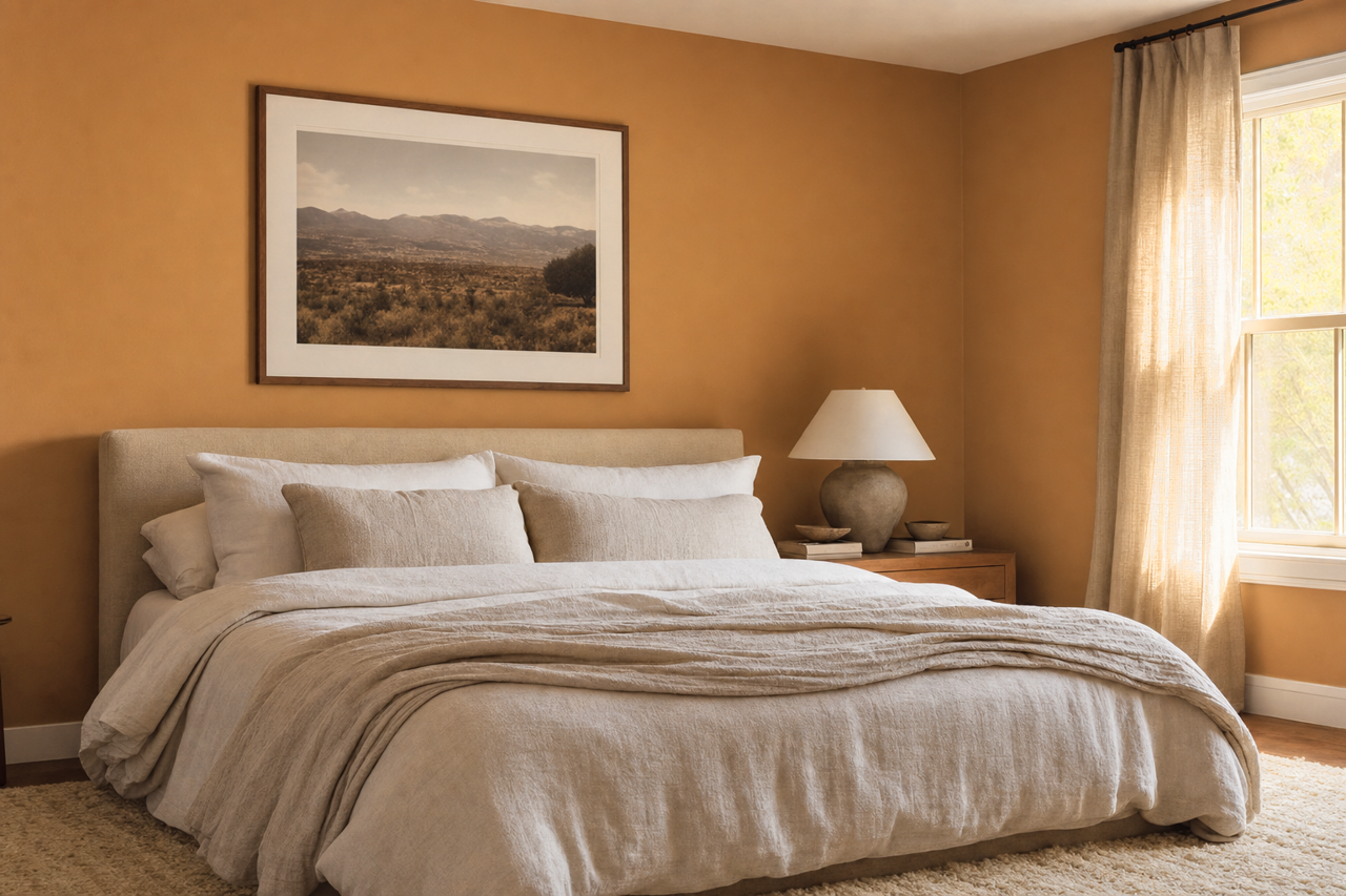 Etruscan by Benjamin Moore on interiors