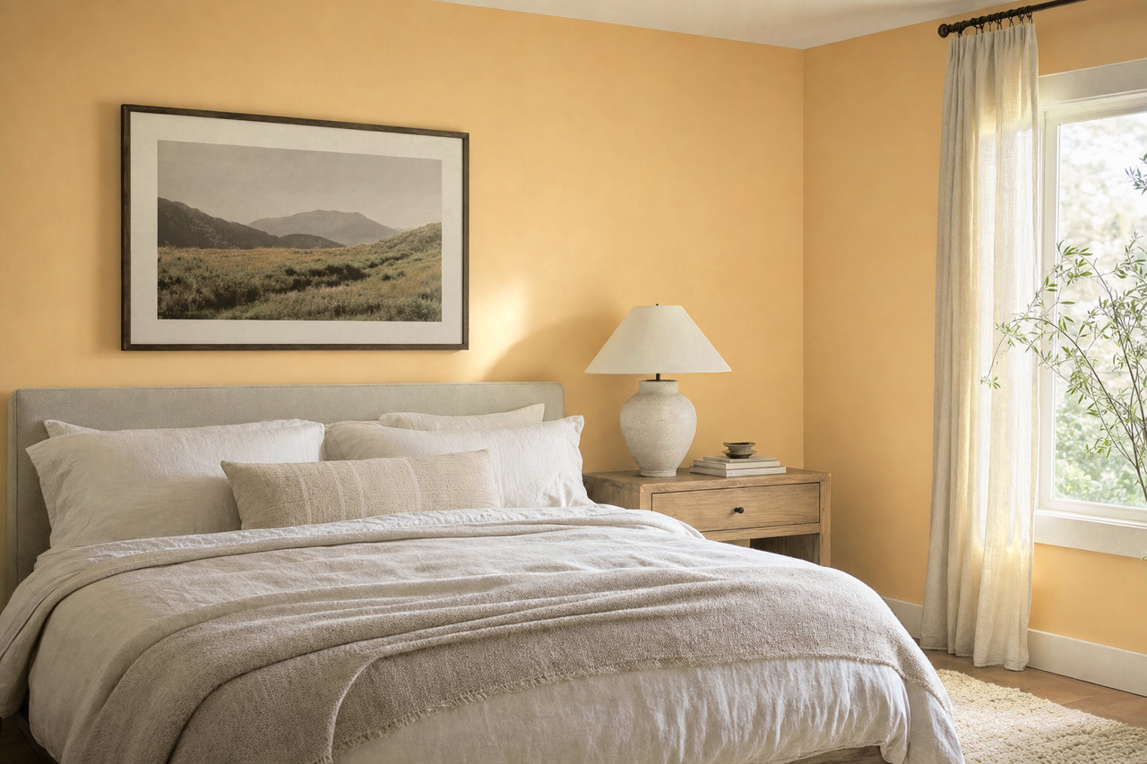 Amulet by Benjamin Moore on interiors