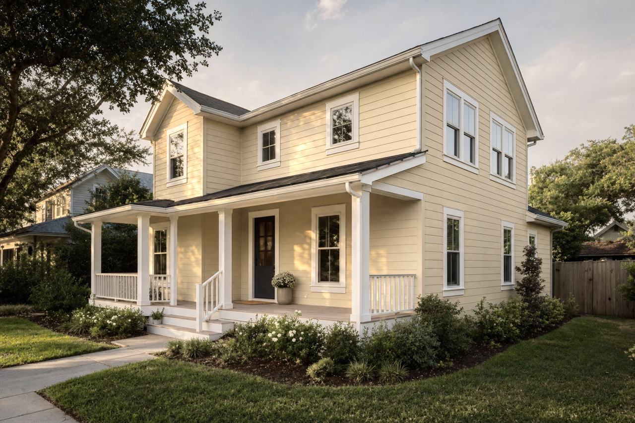 Coastal by Benjamin Moore on exterior