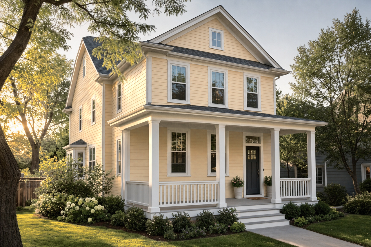 Splendor by Benjamin Moore on exterior