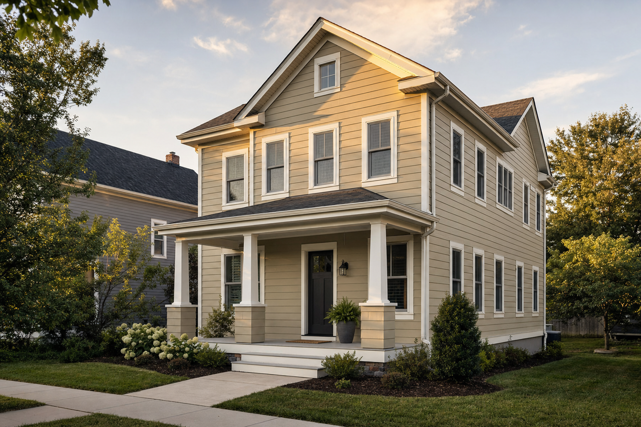 Meditation by Benjamin Moore on exterior