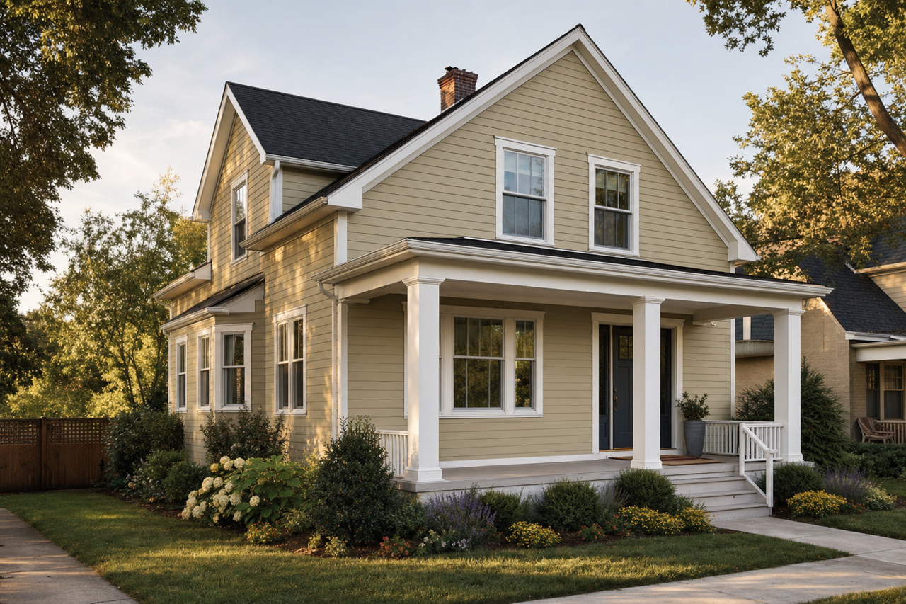 Elemental by Benjamin Moore on exterior