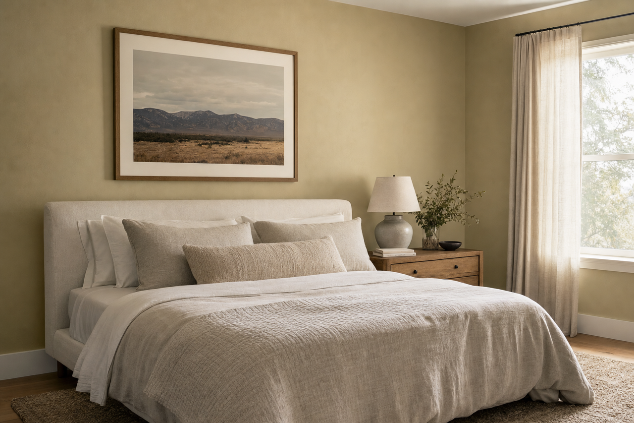Lapland by Benjamin Moore on interiors