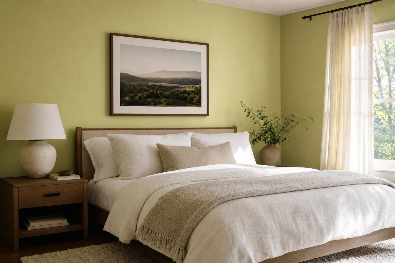 Agave by Benjamin Moore on interiors