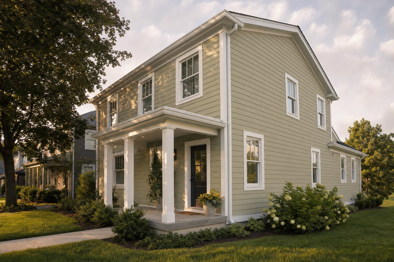 Urban by Benjamin Moore on exterior