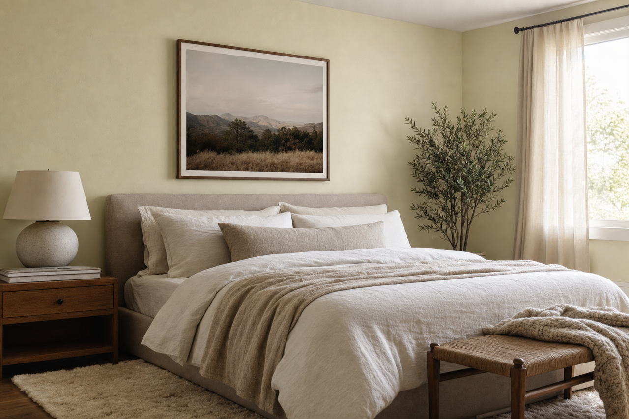 Wind by Benjamin Moore on interiors