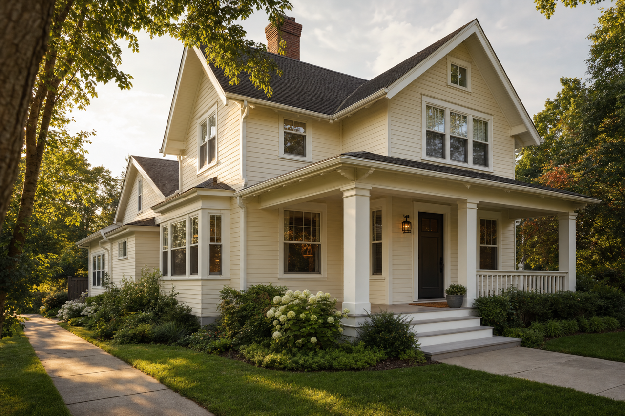 Etiquette by Benjamin Moore on exterior